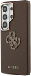 Etui Guess Grained Big 4G Metal Logo do Samsung Galaxy S26 Ultra Brown (3666339612962) - obraz 2