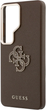 Etui Guess Grained Big 4G Metal Logo do Samsung Galaxy S26 Ultra Brown (3666339612962) - obraz 6