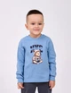 Свитшот для мальчика SMIL 116750-1 Пепельно-голубой р.110 - изображение 1