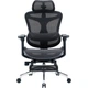 Офісне крісло Sihoo з підставкою для ніг DORO C300L Mesh Black with footrest (DORO-C300L-A3-101-JT) - зображення 1