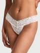 Мереживні трусики-стрінги від Victoria's Secret Coconut White XL (26890260) - изображение 3
