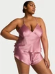 Сатинова піжама Victoria's Secret Dusk Mauve Pink Satin L (11545) - изображение 1