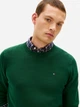 Джемпер мужской Tommy Hilfiger 135522154 L Зеленый (1159855802) - изображение 4