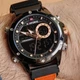 Чоловічий спортивний тактичний годинник Naviforce Pride Orange, 2 ремінці - изображение 3