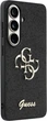 Панель Guess Fixed Glitter Big 4G Metal Logo для Samsung Galaxy S26 Black (3666339613921) - зображення 4