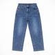 Джинсы baggy подростковые для девочки синие (6-10 лет) 140 (DB-3104) - изображение 3
