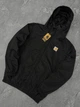 Вітрівка Carhartt чоловіча весняна осіння демісезонна куртка чорна S - зображення 5