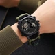 Мужские часы SKMEI 2202AG Compass термометр свисток кресало Army Green - изображение 2