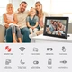 Цифровая Wi-Fi фоторамка Frameo 10.1" HD (1280×800) IPS сенсорная 32GB с автослайд-шоу, поддержкой MicroSD и настенным креплением - изображение 3