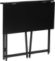Stolik do laptopa ModernHome by Multistore składany 80 x 45 cm Czarny TH-FD-1 (5905817010967) - obraz 5