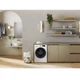 Фронтальная стирально-сушильная машина Whirlpool, 8(6) кг, 1400 об/мин, класс A, 60 см, с дисплеем, функцией пара, инверторный двигатель, белая (629048) - изображение 7