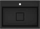 Zlew kuchenny Kernau KGS R 70 1B Deep Black - obraz 1