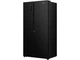 Холодильник Gorenje SBS, 179х62х92 см, 2 двери, объем 345(186)л, класс энергопотребления А+, NF+, инверторный компрессор, зона свежести, наружный дисплей, черный (629368) - изображение 4