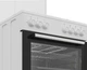 Комбинированная плита Beko, 66 л, 60x60 см, с конвекцией, белая (629677) - изображение 4