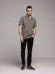 Поло длинное мужское Colin's CL1080020LKM L Light Khaki Melange (8684890151589) - изображение 3