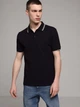 Поло длинное мужское Colin's CL1080027BLK L Black (8684890152234) - изображение 1