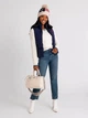 Теплый жилет короткий женский U.S. Polo Assn 902924175 S Синий (1159855418) - изображение 3