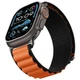 Ремінець Spigen WBF1 для Apple Watch 49 | 46 | 45 | 44 mm Black Orange (AMP10145) - зображення 7