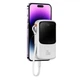 Портативное зарядное устройство Baseus Qpow Digital Display Fast Charging 20W 10000mAh with Lighting Cable White (PPQD060002) - изображение 7