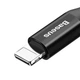 Кабель Baseus Fish Eye Spring Data USB-A to Lightning 1m Black (CALSR-01) - изображение 4