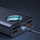 Портативное зарядное устройство Baseus Amblight Digital Display Fast Charge 30000 mAh 65W Black (PPLG000101) - изображение 14