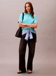 Футболка хлопковая женская Calvin Klein 828509610 XL Голубая (1159855440) - изображение 3