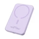 Портативное зарядное устройство Baseus Magnetic Mini 20W | 7.5W 5000mAh Purple with USB-C to USB-C Cable with MagSafe (P10022107513-00) - изображение 2