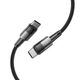 Кабель Tech-Protect UltraBoost Type-C Cable PD 60w | 3a 25cm Grey (9490713933923) - изображение 3