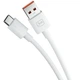 Кабель 3mk Hyper Cable USB-A to USB-C 5A 60W 1.2m White (5903108527262) - изображение 4