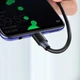 Кабель Ugreen Quick Charge USB-A to USB Type-C 3A 0.25m Black (6957303861149) - изображение 4