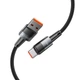 Кабель Tech-Protect UltraBoost Type-C Cable 66W | 6A 200cm Grey (9490713934142) - изображение 2