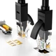 Кабель Ugreen LAN Ethernet Cat.6 8m Black (UGR214BLK) - зображення 3