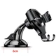 Автодержатель Baseus Osculum Gravity Mount Dashboard Windshield Silver (SUYL-XP0S) - изображение 13