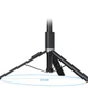 Универсальный штатив Tech-Protect L08S Bluetooth Selfie Stick Tripod Black (5906302308286) - изображение 5