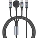 Kabel Usams Huan Series USB‑C to USB‑C dla zegarka 72W 1.2 m Tarnish (6958444995236) - obraz 1