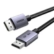 Кабель Ugreen DisplayPort 1.4 8K 60Hz 32.4Gbps 3m Black (6941876229062) - изображение 1