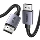 Кабель Ugreen DisplayPort 1.4 8K 60Hz 32.4Gbps 3m Black (6941876229062) - изображение 2