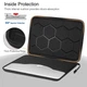 Чехол-папка для ноутбука Tech-Protect Hardpouch Laptop 15–16 inch Black (5906302331826) - изображение 6