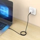 Кабель Tech-Protect Ultraboost DNA MagTwist USB-C to USB-C PD 100W 1m Iron Grey (5906302331864) - изображение 5
