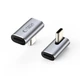 Адаптер Tech-Protect Ultraboost AA03 USB-C to USB-C Grey (5906302367986) - изображение 1