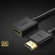 Кабель Ugreen 4K HDMI (Male) to HDMI (Female) 1m Black (6957303811410) - изображение 3