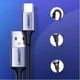 Кабель Ugreen Quick Charge USB-A to USB Type-C 3A 0.5m Gray (6957303861255) - зображення 5