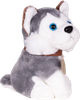 Maskotka ModernHome by Multistore Pluszowy piesek w torebce Husky z szczotką do pielęgnacji 18 cm HC750229 (5905817008278) - obraz 4