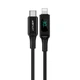 Кабель Acefast MFI USB-C to Lightning 1.2m 30W Black (C6-01 Black) - изображение 1