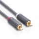 Кабель Ugreen 2x RCA/2x Cinch 5m Gray (UGR457BLK) - зображення 4