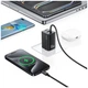 Сетевое зарядное устройство Usams JC Series PD/QC 65W USB-C | USB-A with Built-In USB-C Cable Black (CC266TC01) - изображение 7