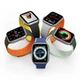 Ремінець Dux Ducis LD для Apple Watch 42 (10 series) | 41 | 40 | 38 mm Grey Orange (6934913027868) - зображення 2