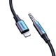 Кабель Ugreen AUX Lightning to 3.5mm Mini Jack 1m Gray (UGR682GRY) - изображение 2