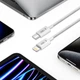 Кабель Tech-Protect Ultraboost Lite USB-C to Lightning 27W 1 m Cool Grey (5906302380947) - изображение 4