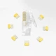 Штекерный соединитель Ugreen RJ45 8P8C Cat 6 Clear (UGR686CL) - изображение 4